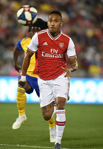 Arsenal's Pierre-Emerick Aubameyang in Action against Colorado Rapids during Pre-Season Friendly, 2019