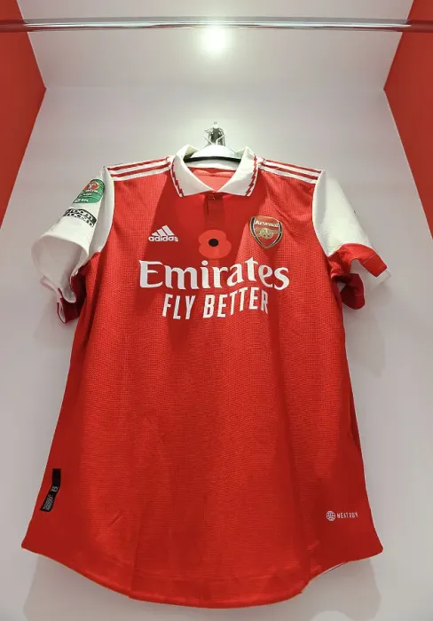 Framed Print : Arsenal's Poppy-Emblazoned Jerseys: Arsenal vs Brighton & Hove Albion, Carabao Cup 2022-23 Framed Print : Arsenal's Poppy-Emblazoned Jerseys: Arsenal vs Brighton & Hove Albion, Carabao Cup 2022-23