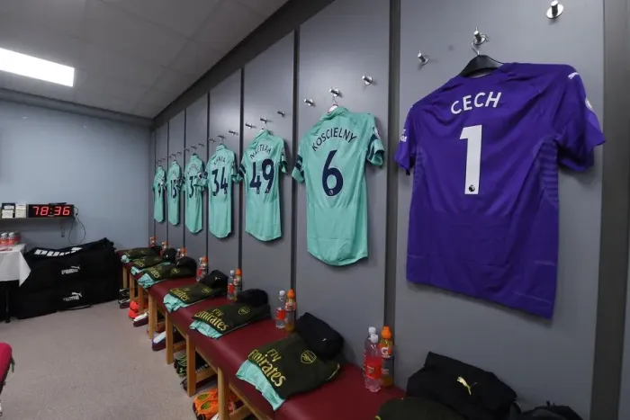 Framed Print : Arsenal's Pre-Match Huddle: Burnley vs Arsenal, Premier League 2018-19