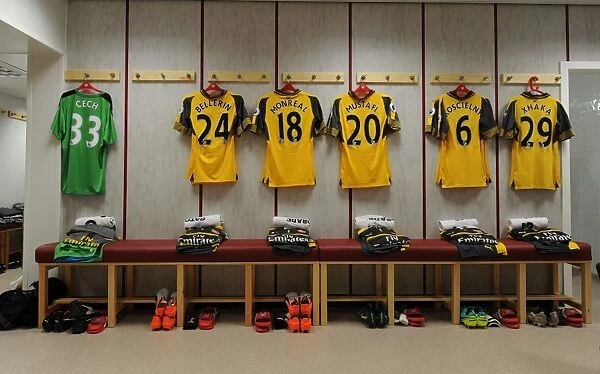 Arsenal's Pre-Match Huddle: United in Focus - Burnley vs Arsenal, Premier League 2016-17