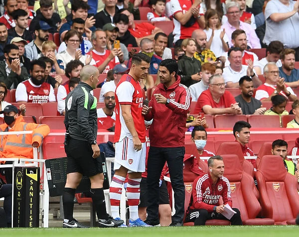 Arsenal's Pre-Season Showdown: Mikel Arteta Guides Xhaka Against Chelsea