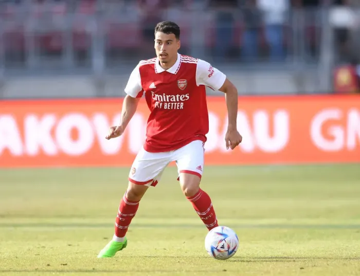 Framed Print : Arsenal's Pre-Season Test: Gabriel Martinelli Shines against 1. FC Nurnberg
