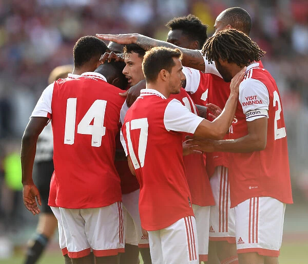 Arsenal's Pre-Season Triumph: Eddie Nketiah Scores in 1. FC Nurnberg Match