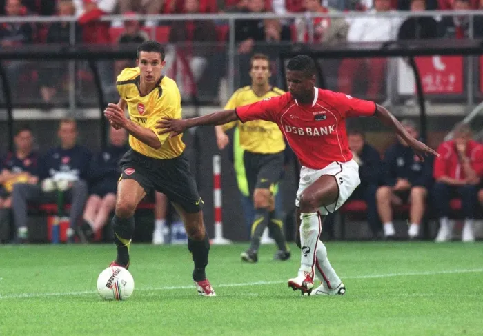 Framed Print : Arsenal's Pre-Season Victory: 3-0 Over AZ Alkmaar, 2006