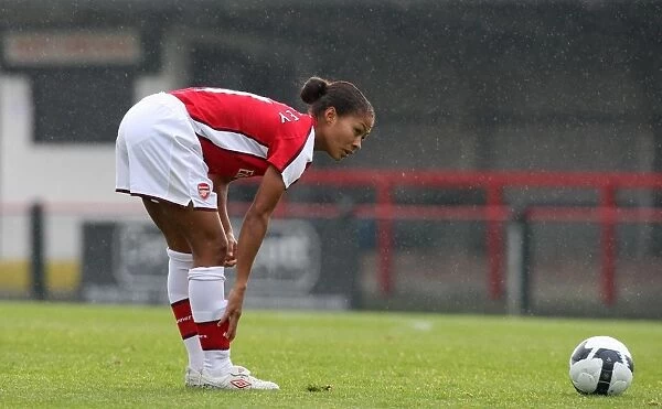 Arsenal's Rachel Yankey Scores in 2:0 Victory over Sparta Prague in UEFA Cup