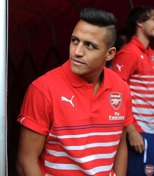 Arsenal's Radiant Forward Alexis Sanchez Shines in Emirates Cup Clash against Valencia and AS Monaco