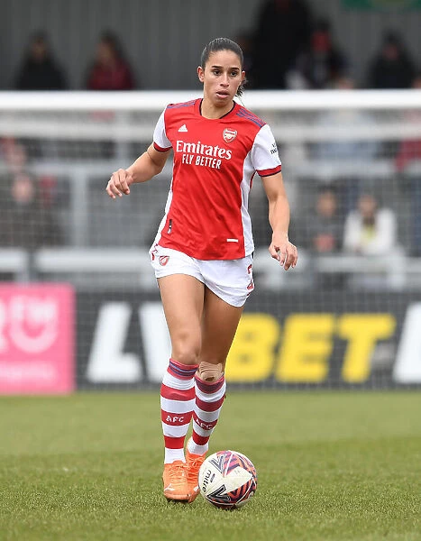 Arsenal's Rafaelle Souza in Action: FA WSL 2021-22 - Arsenal Women vs Manchester United Women