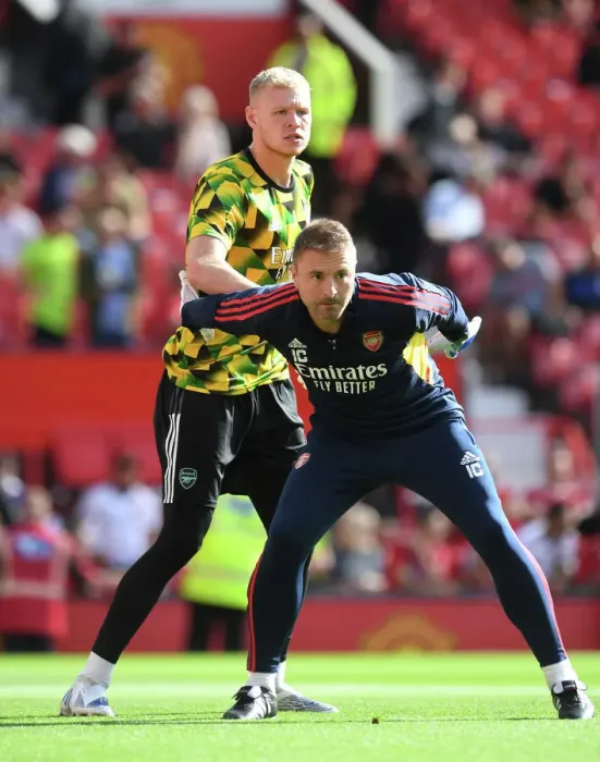 Framed Print : Arsenal's Ramsdale Gears Up for Manchester United Showdown in 2022-23 Premier League Framed Print : Arsenal's Ramsdale Gears Up for Manchester United Showdown in 2022-23 Premier League