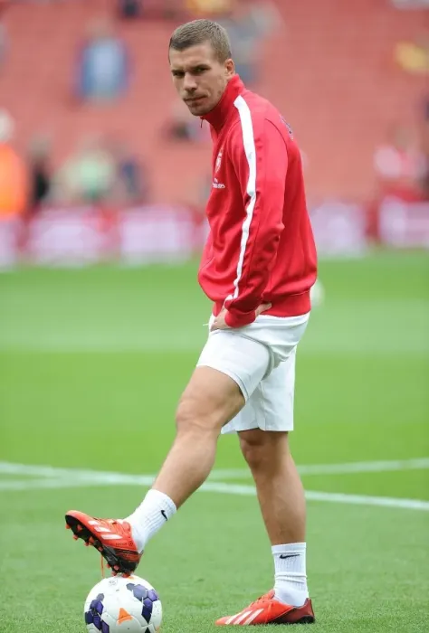 Framed Print : Arsenal's Ready-to-Go Striker: Lukas Podolski Gears Up Against Aston Villa (2013-14) Framed Print : Arsenal's Ready-to-Go Striker: Lukas Podolski Gears Up Against Aston Villa (2013-14)
