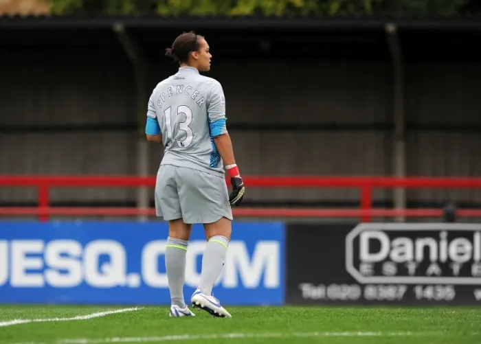 Framed Print : Arsenal's Rebecca Spencer Scores Six: Arsenal Ladies Crush Bobruichanka 6-0 in UEFA Champions League Framed Print : Arsenal's Rebecca Spencer Scores Six: Arsenal Ladies Crush Bobruichanka 6-0 in UEFA Champions League