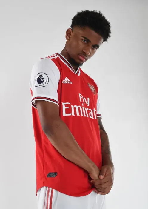 Framed Print : Arsenal's Reiss Nelson at 2019-2020 Pre-Season Training
