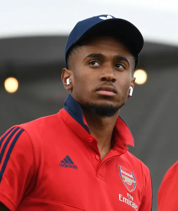 Framed Print : Arsenal's Reiss Nelson Prepares for Colorado Rapids Clash (2019-20)