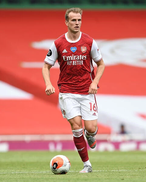 Arsenal's Rob Holding in Action: Arsenal vs. Watford, Premier League 2019-2020