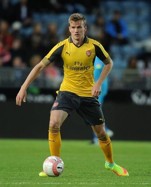 Arsenal's Rob Holding in Action Against Viking FK, Norway 2016