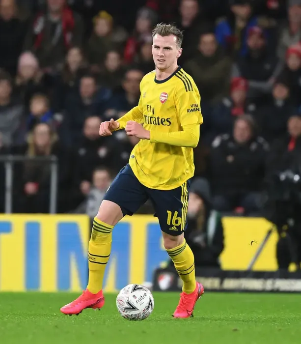 Framed Print : Arsenal's Rob Holding in FA Cup Action Against AFC Bournemouth