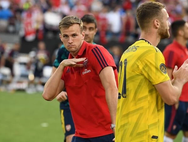 Arsenal's Rob Holding Post-Match at 2019 International Champions Cup in Charlotte