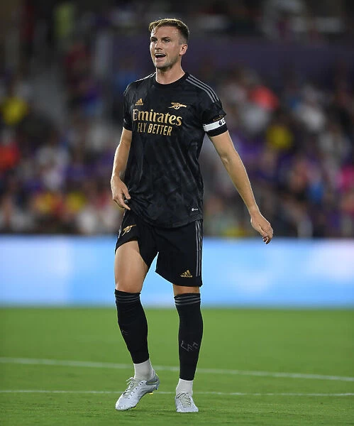 Arsenal's Rob Holding in Pre-Season Action Against Orlando City SC
