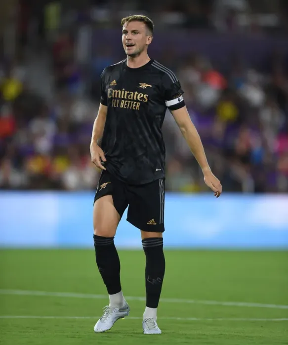 Framed Print : Arsenal's Rob Holding in Pre-Season Action Against Orlando City SC Framed Print : Arsenal's Rob Holding in Pre-Season Action Against Orlando City SC