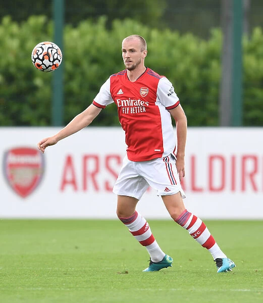 Arsenal's Rob Holding in Pre-Season Action Against Watford