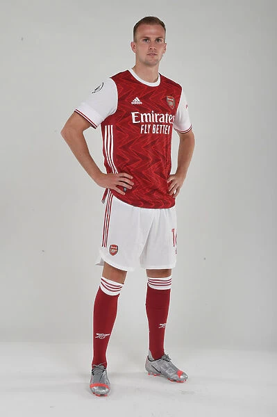 Arsenal's Rob Holding in Training Ahead of 2020-21 Season