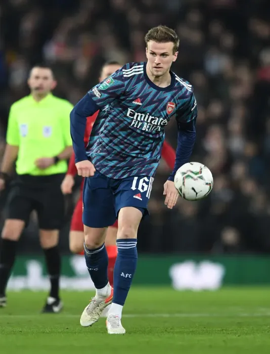 Framed Print : Arsenal's Rob Holding: Unyielding Defender in Carabao Cup Semi-Final Battle Against Liverpool Framed Print : Arsenal's Rob Holding: Unyielding Defender in Carabao Cup Semi-Final Battle Against Liverpool