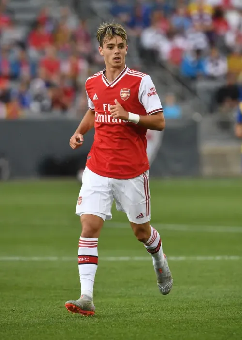 Framed Print : Arsenal's Robbie Burton in Action Against Colorado Rapids Framed Print : Arsenal's Robbie Burton in Action Against Colorado Rapids