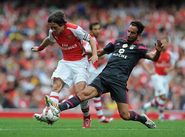 Arsenal's Rosicky Outwits Amorim: A Flash of Genius at the Emirates Cup