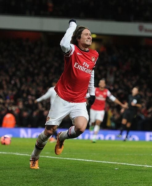 Arsenal's Rosicky Scores Brace: FA Cup Triumph Over Tottenham (2014)