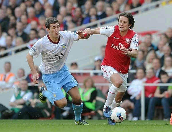 Arsenal's Rosicky Shines in 3-0 Victory over Aston Villa