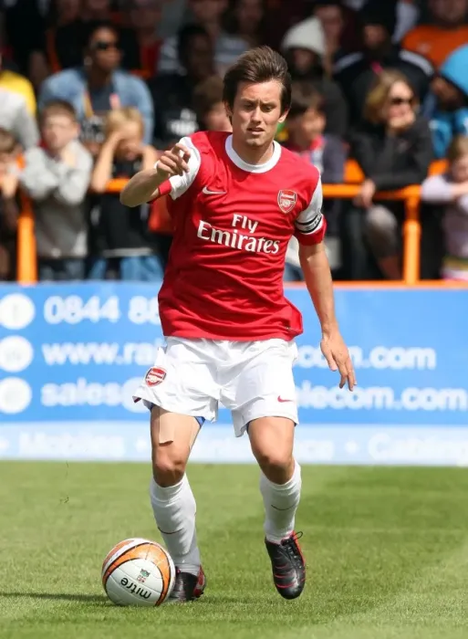 Framed Print : Arsenal's Rosicky Shines in 4-0 Pre-Season Victory over Barnet