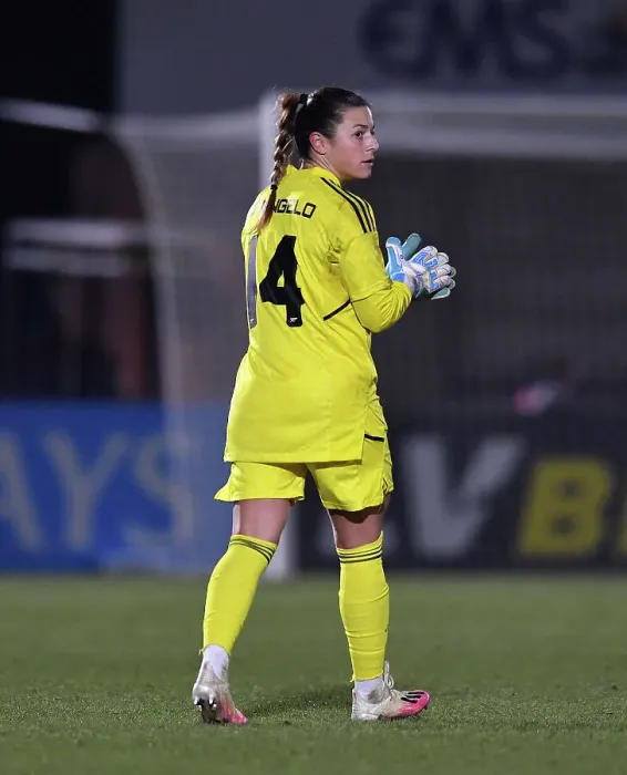 Framed Print : Arsenal's Sabrina D'Angelo Faces Off Against Manchester City in FA WSL Cup Semi-Final Showdown Framed Print : Arsenal's Sabrina D'Angelo Faces Off Against Manchester City in FA WSL Cup Semi-Final Showdown