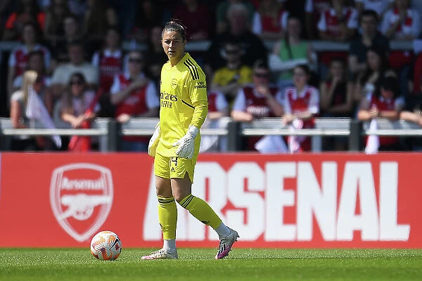Arsenal's Sabrina D'Angelo: Unwavering Focus in 2022-23 FA Women's Super League Showdown vs. Aston Villa