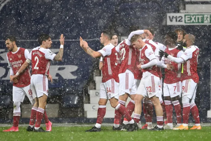Framed Print : Arsenal's Saka Scores Second Goal: West Bromwich Albion vs Arsenal, Premier League 2020-21 Framed Print : Arsenal's Saka Scores Second Goal: West Bromwich Albion vs Arsenal, Premier League 2020-21