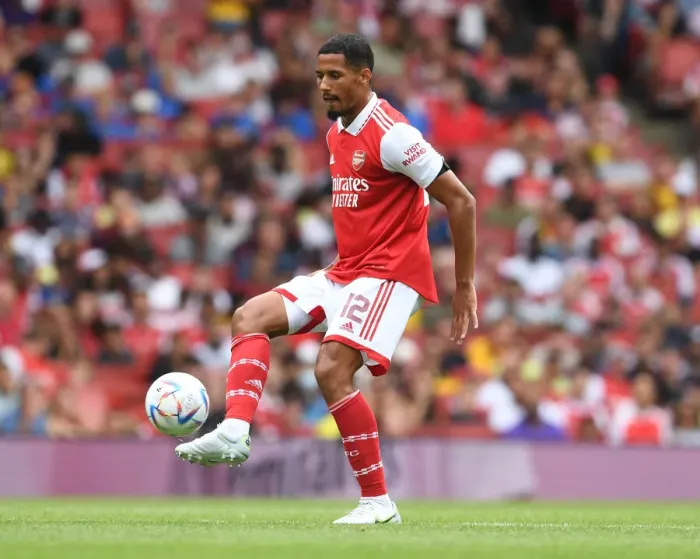 Framed Print : Arsenal's Saliba Shines: Arsenal vs Sevilla - Emirates Cup 2022 Framed Print : Arsenal's Saliba Shines: Arsenal vs Sevilla - Emirates Cup 2022