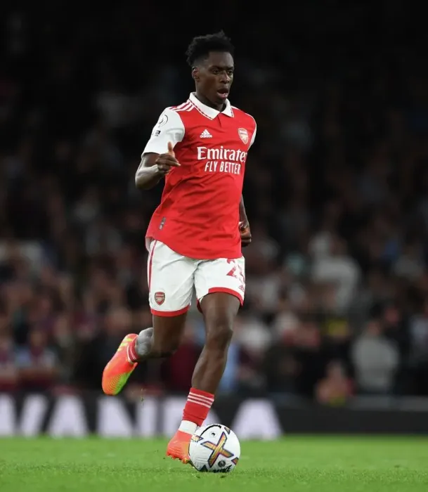 Framed Print : Arsenal's Sambi in Action: Arsenal vs Aston Villa, 2022-23 Premier League
