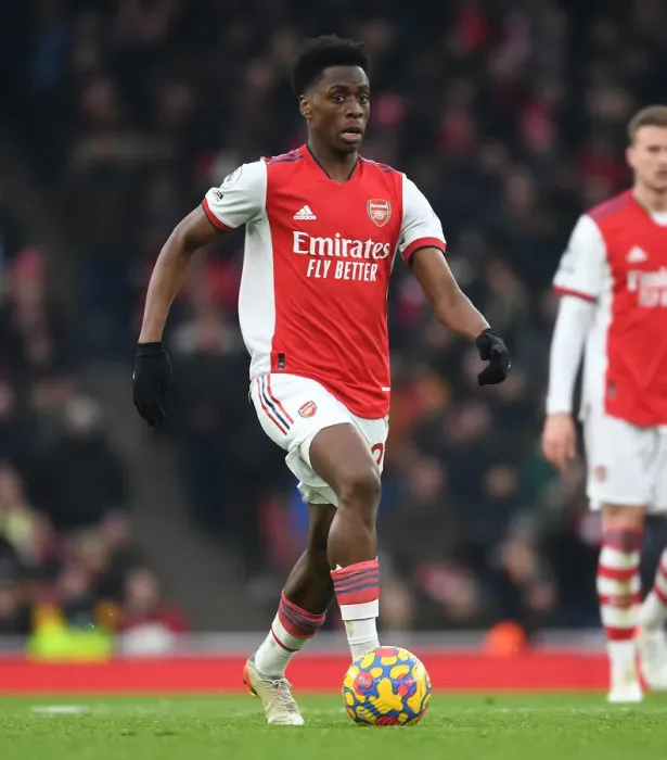 Framed Print : Arsenal's Sambi in Action against Burnley - Premier League 2021-22 Framed Print : Arsenal's Sambi in Action against Burnley - Premier League 2021-22