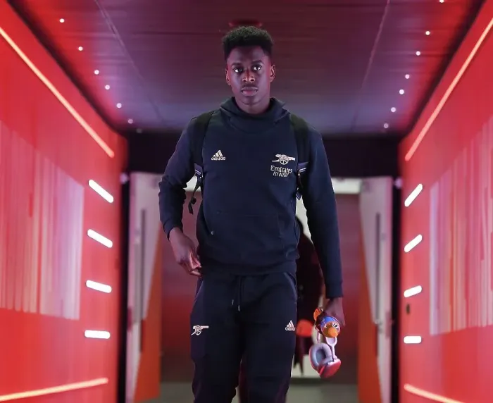Framed Print : Arsenal's Sambi Ready for Battle Against West Ham in Premier League Showdown (December 2022)