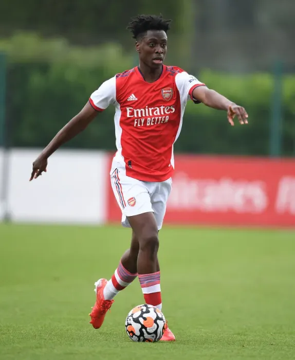 Framed Print : Arsenal's Sambi Shines: Pre-Season Star Performs Against Millwall (2021-22)