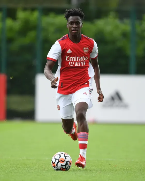 Framed Print : Arsenal's Sambi Shines in Pre-Season Victory Over Watford (2021-22) Framed Print : Arsenal's Sambi Shines in Pre-Season Victory Over Watford (2021-22)