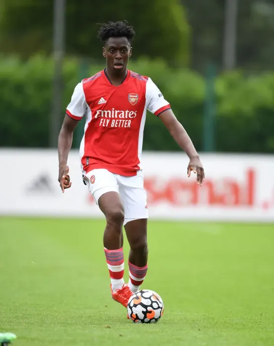 Framed Print : Arsenal's Sambi Shines: Pre-Season Victory Over Watford, 2021