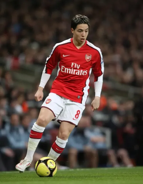 Framed Print : Arsenal's Samir Nasri Shines: 4-0 FA Cup Victory Over Cardiff City