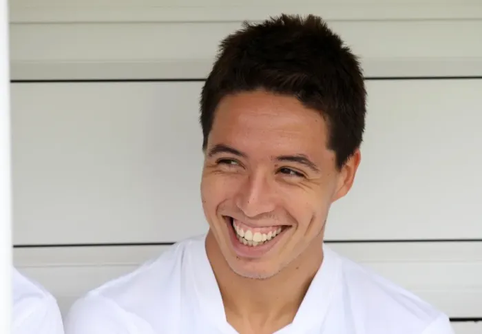 Framed Print : Arsenal's Samir Nasri Shines in Pre-Season Victory: 4-0 Crush over Barnet