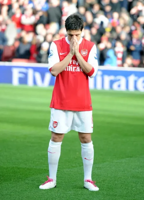 Framed Print : Arsenal's Samir Nasri Suffers Defeat Against Newcastle United in Premier League