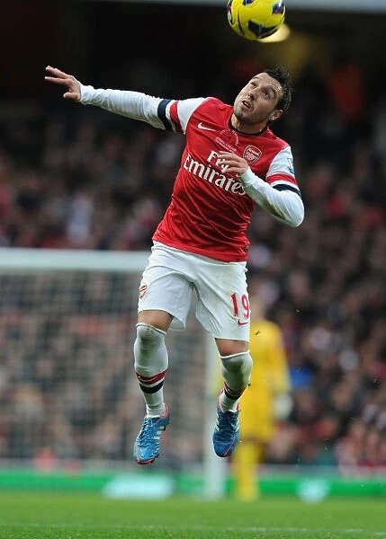 Arsenal's Santi Cazorla in Action against Fulham (2012-13)