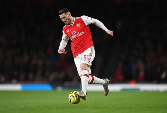 Framed Print : Arsenal's Sead Kolasinac in Action against Brighton & Hove Albion, Premier League 2019-20 Framed Print : Arsenal's Sead Kolasinac in Action against Brighton & Hove Albion, Premier League 2019-20