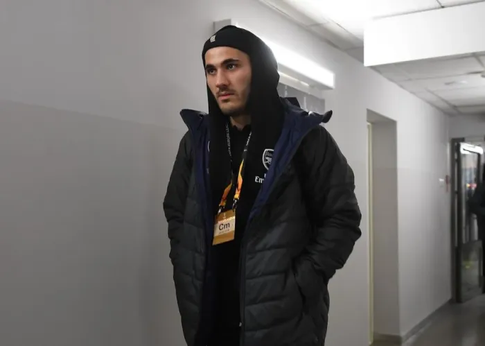 Framed Print : Arsenal's Sead Kolasinac Before BATE Borisov UEFA Europa League Clash, February 2019 Framed Print : Arsenal's Sead Kolasinac Before BATE Borisov UEFA Europa League Clash, February 2019
