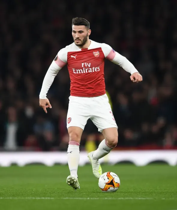 Framed Print : Arsenal's Sead Kolasinac in Focus during Europa League Quarterfinal vs. S.S.C. Napoli Framed Print : Arsenal's Sead Kolasinac in Focus during Europa League Quarterfinal vs. S.S.C. Napoli