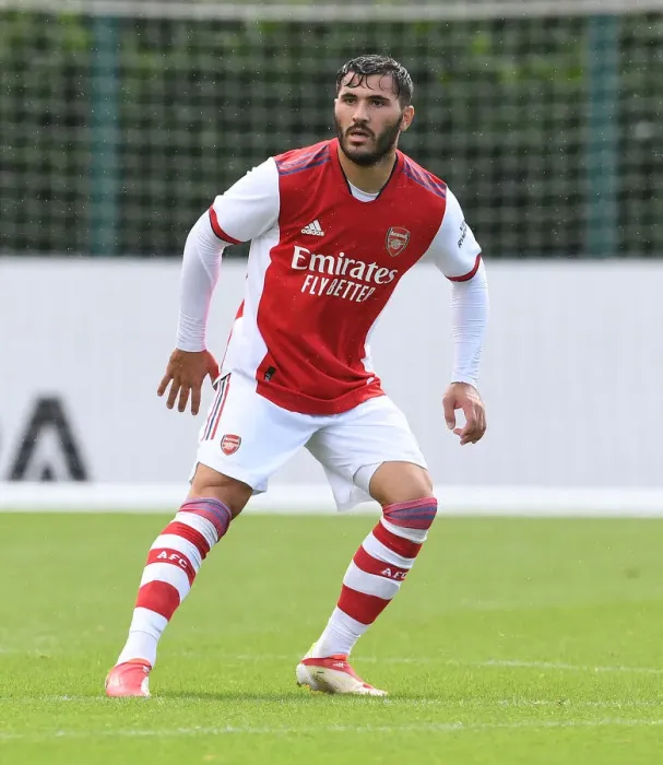 Framed Print : Arsenal's Sead Kolasinac in Pre-Season Action Against Watford Framed Print : Arsenal's Sead Kolasinac in Pre-Season Action Against Watford