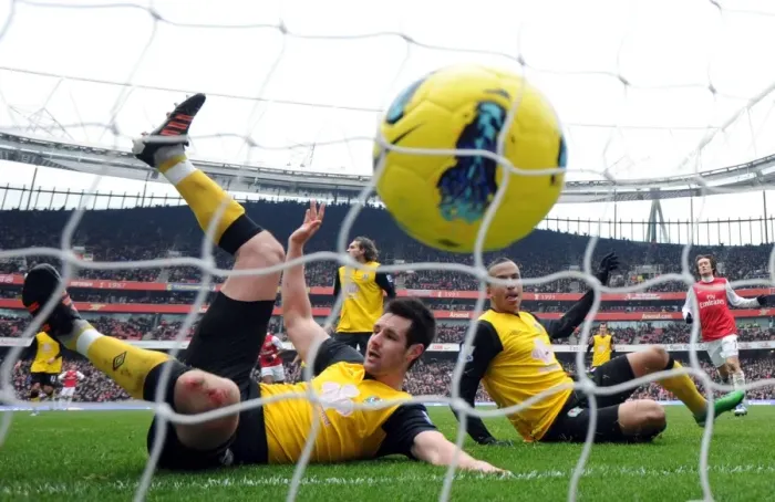 Framed Print : Arsenal's Second Goal: Scott Dann and Martin Olsson Unable to Prevent it at Emirates Stadium (Arsenal v Blackburn Rovers, 2012) Framed Print : Arsenal's Second Goal: Scott Dann and Martin Olsson Unable to Prevent it at Emirates Stadium (Arsenal v Blackburn Rovers, 2012)