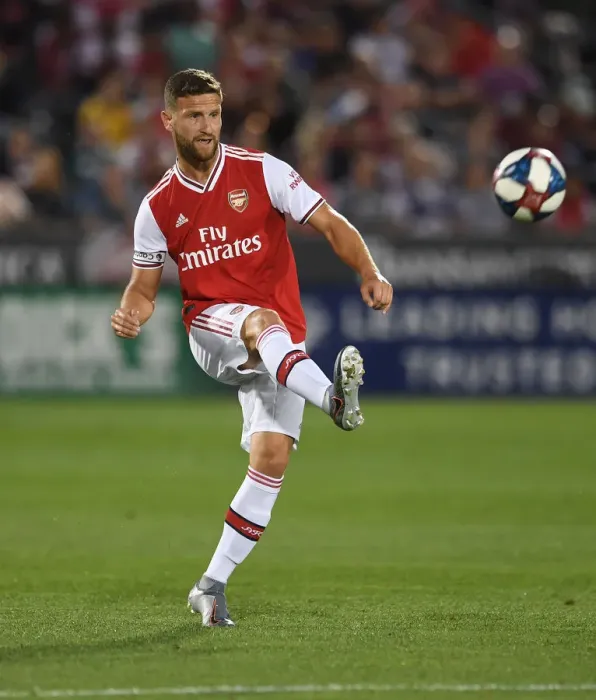 Framed Print : Arsenal's Shkodran Mustafi in Action against Colorado Rapids Framed Print : Arsenal's Shkodran Mustafi in Action against Colorado Rapids